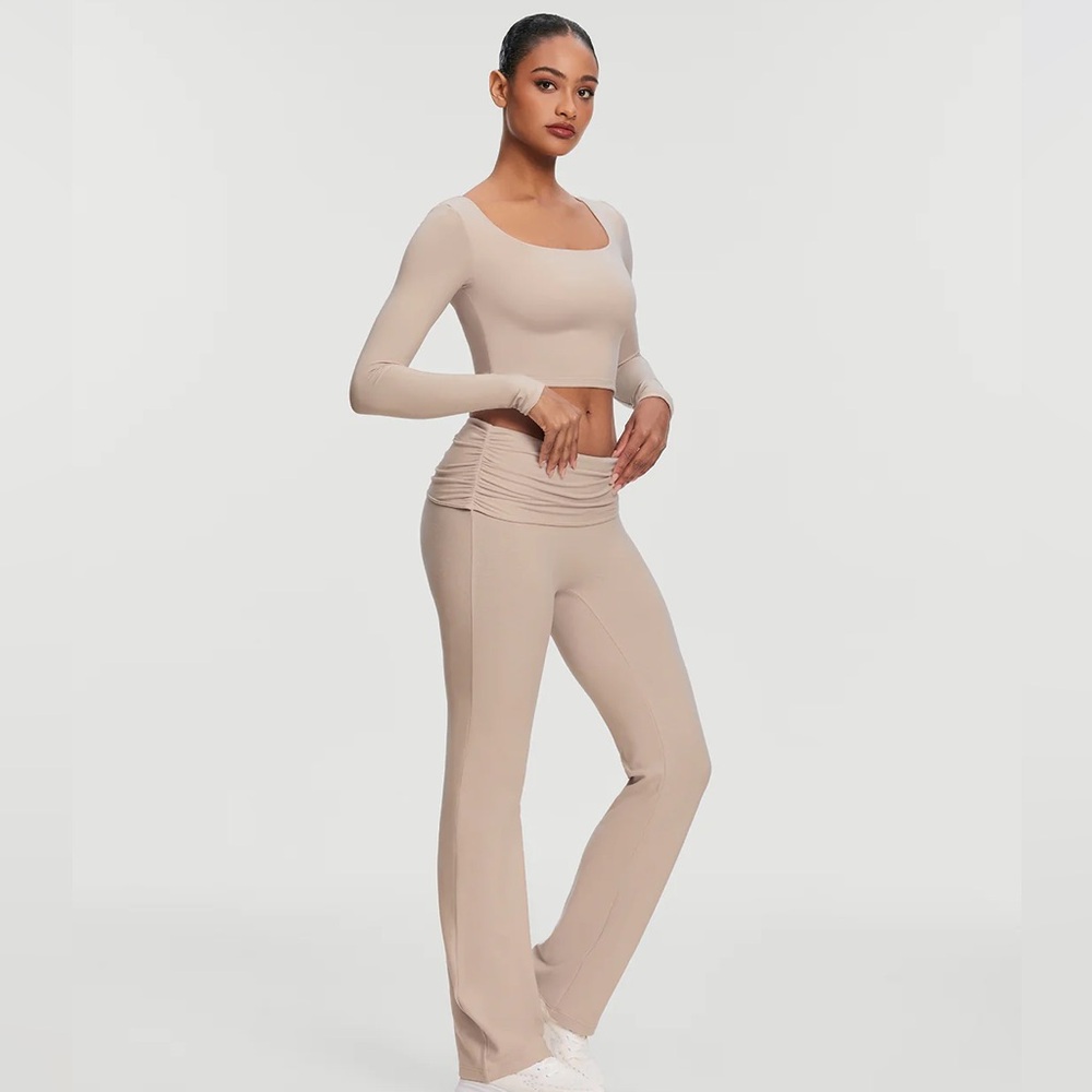 Women's Beige Track Pants